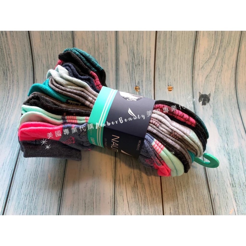【美國直購 正品現貨】NAUTICA 彈力襪 6 雙/10雙 女運動短襪 low cut 彩色襪 隱形襪 船型襪 踝襪-細節圖8