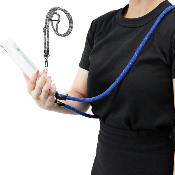 【台灣出貨】登山繩等級 手機掛繩 斜背式 手機吊繩掛片 手機吊飾 識別證 手機繩 手機吊飾掛繩 手機背帶掛繩-細節圖2