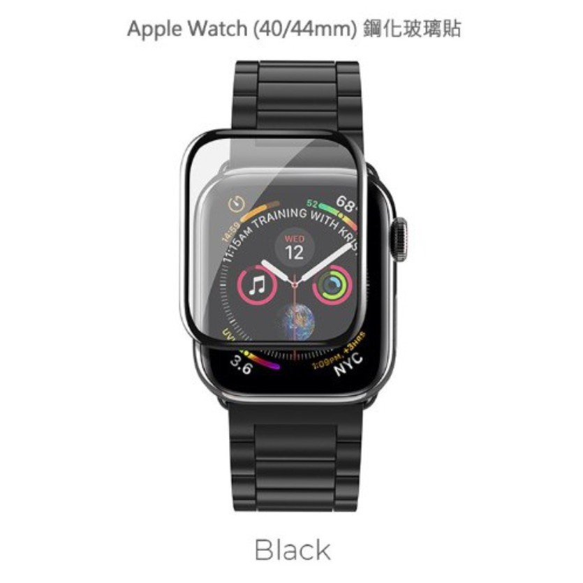 apple watch8 watch7 watch6 watch5  曲面 玻璃貼 保護貼 滿版 鋼化玻璃貼-細節圖2