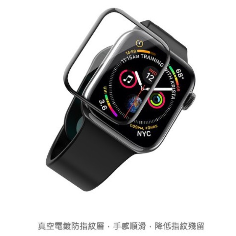 apple watch8 watch7 watch6 watch5  曲面 玻璃貼 保護貼 滿版 鋼化玻璃貼-細節圖4