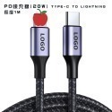 3A 充電線 編織快充線 PD 編織充電線 Type-c to usb / TC to TC 專用鋁合金 傳輸線數據線-規格圖6