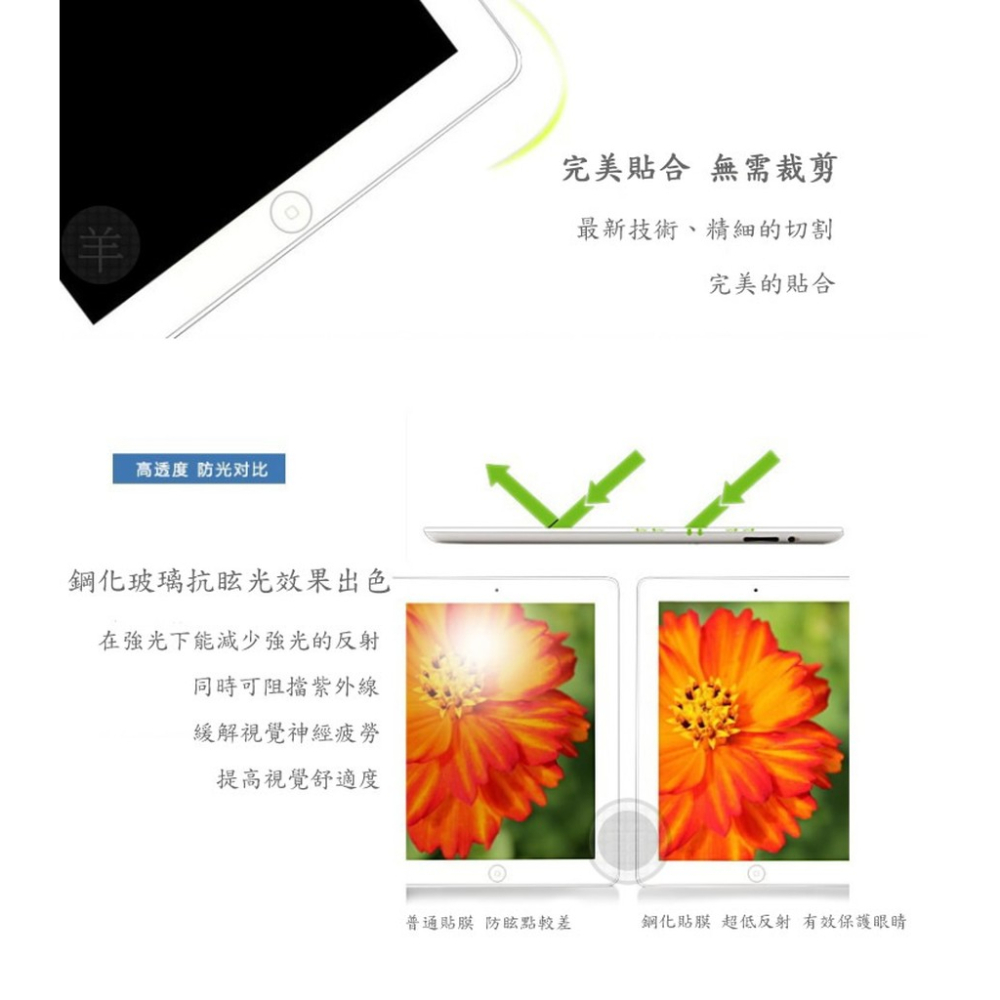 iPad 2020/2018/pro9.7/Air/Air2 Mini3/4 iPad Air4 通用9H鋼化玻璃保護貼-細節圖4