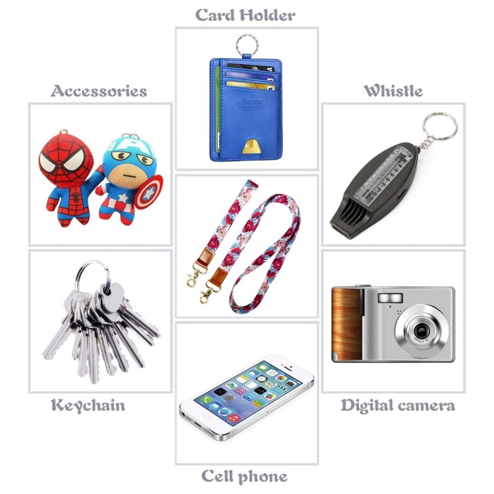 【台灣出貨】花樣長短 手機吊繩 手機吊飾 識別證掛繩 不用換手機殼 手繩 手機繩 背帶 手機繩 頸掛繩 花花手機背帶-細節圖7