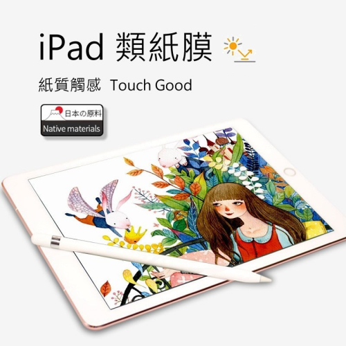 【台灣出貨】 iPad日本 類紙膜 手寫膜 肯特紙適用保護貼 2020 Pro 11 10.2 9.7 mini6 P