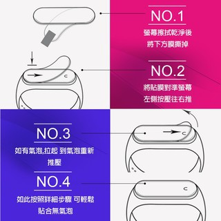 《台灣出貨》小米手環6 5 黑邊熱彎膜 防指紋 疏水疏油 高清晰 納米塗層 防碎屏 小米手環5 小米5 保護貼-細節圖5