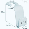 車用掛鉤 汽車掛鉤 貓咪造型 椅背掛鉤 車用掛勾 汽車掛勾 椅背掛勾 高承重 後座掛勾 汽車置物掛勾 後座掛鉤-規格圖9