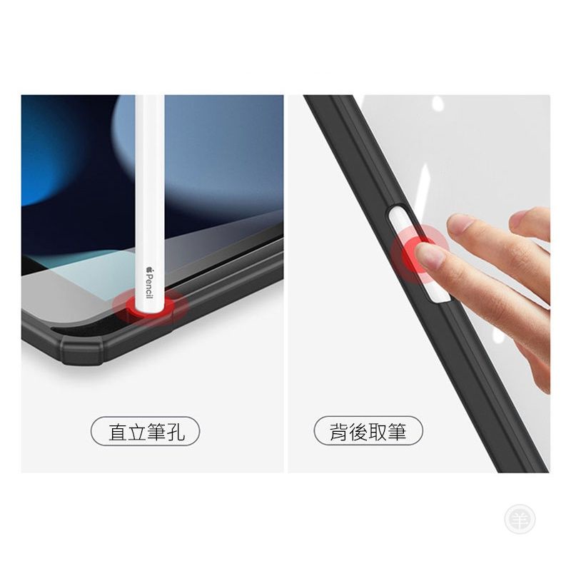 支援休眠喚醒 DUX DUCIS Apple iPad 10.9 (2022/10代) TOBY 筆槽皮套 保護套 p-細節圖4