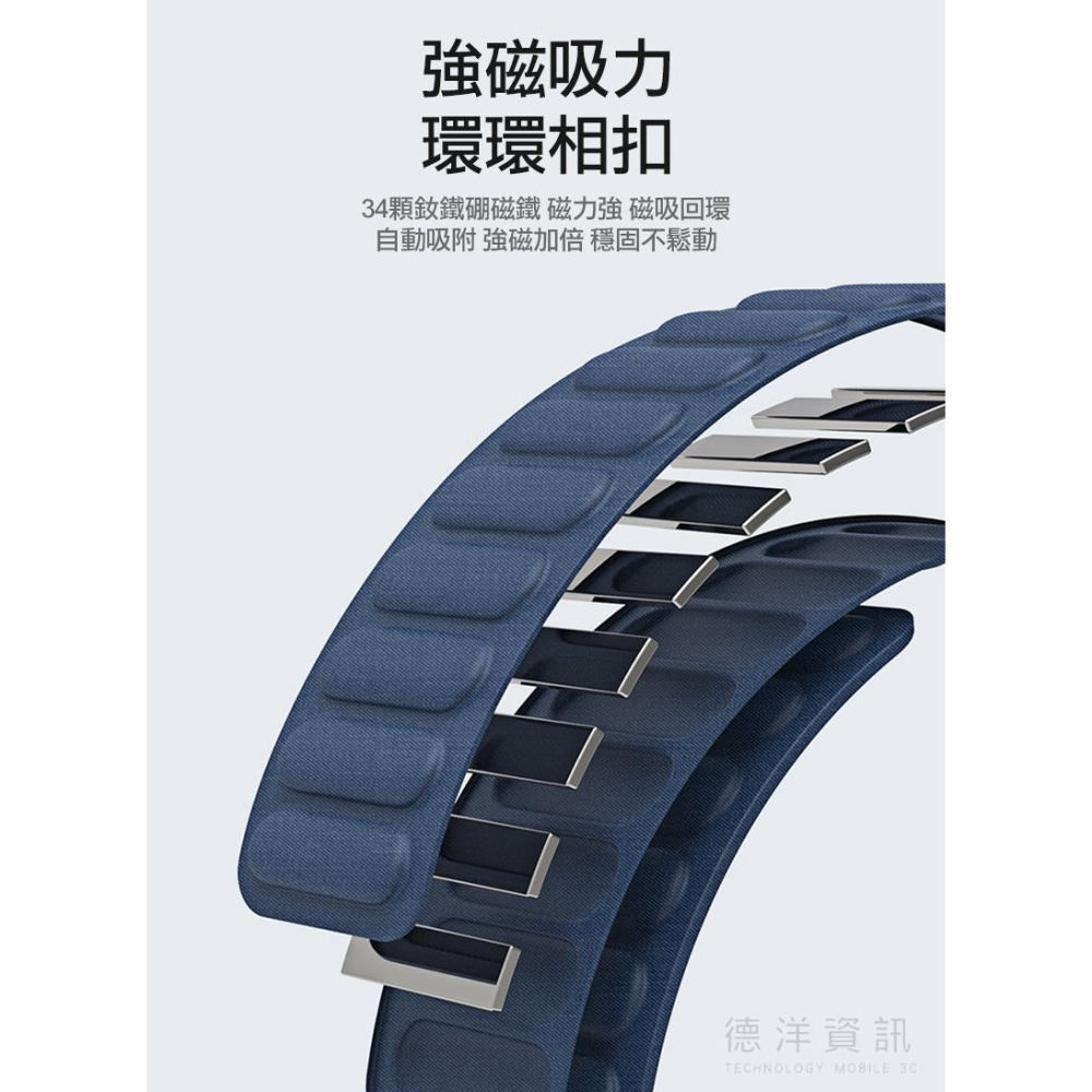 DUX DUCIS Apple Watch (38/40/41mm)(42/44/45/49mm) BL 磁吸錶帶 德洋-細節圖11