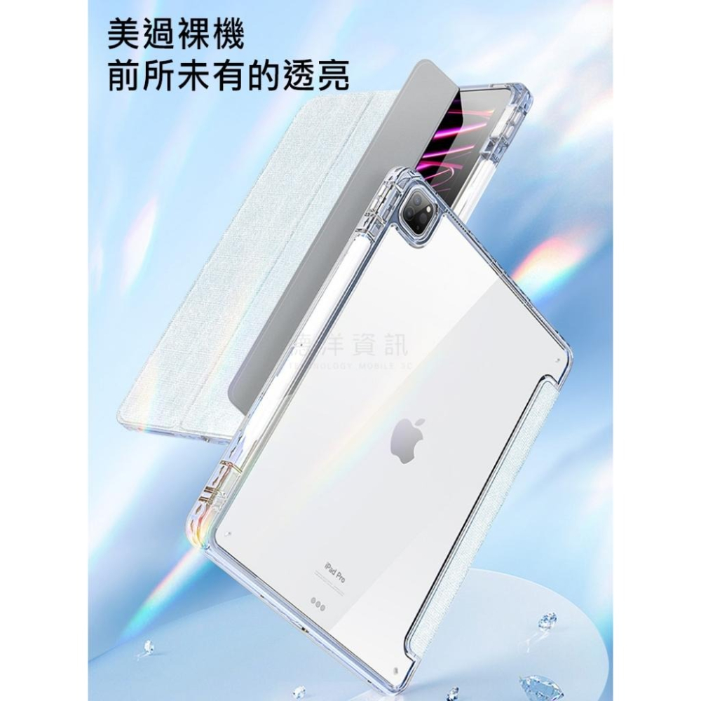 DUX DUCIS Apple 蘋果 iPad Pro 11 (2024/M4)(第五代) UNID 筆槽皮套 平板套-細節圖9