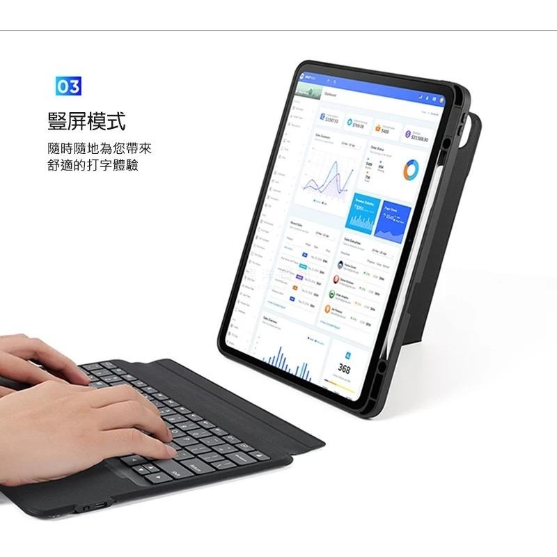 iPad Pro 13 (M4/M5) DK 鍵盤保護套(背光版) 實體鍵盤+平板保護套 磁吸分離式-細節圖2