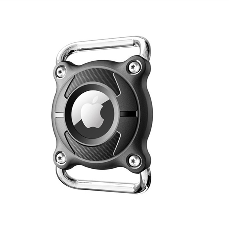 金屬扣環 固定式 AirTag保護套 防脫落 Airtag項圈 貓項圈 狗項圈 定位項圈套 寵物項圈 保護套 防水 耐撞-規格圖9