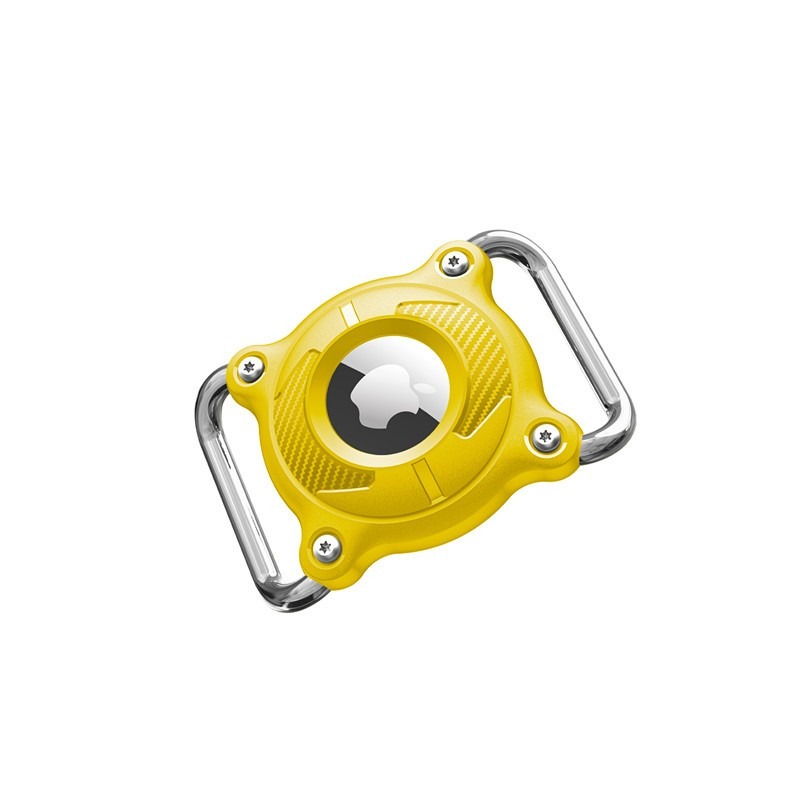 金屬扣環 固定式 AirTag保護套 防脫落 Airtag項圈 貓項圈 狗項圈 定位項圈套 寵物項圈 保護套 防水 耐撞-規格圖9