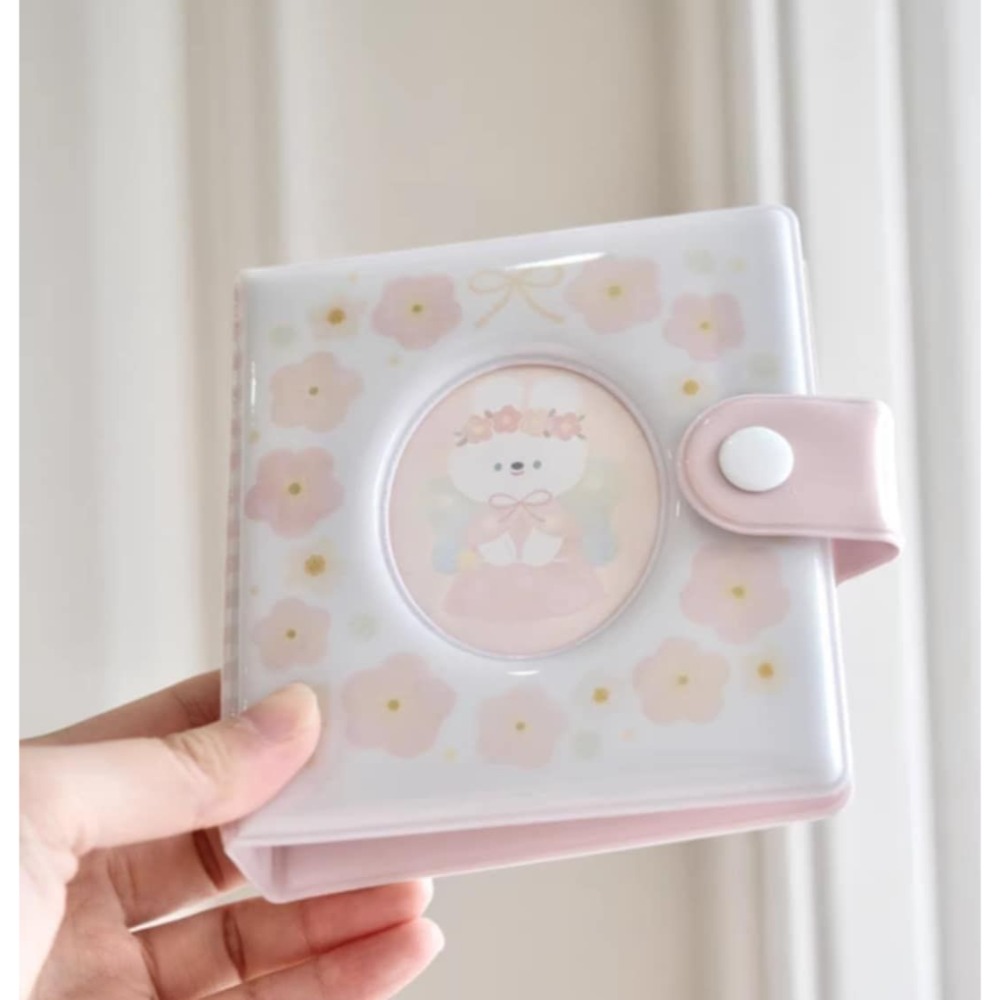 3寸活頁粉色卡冊