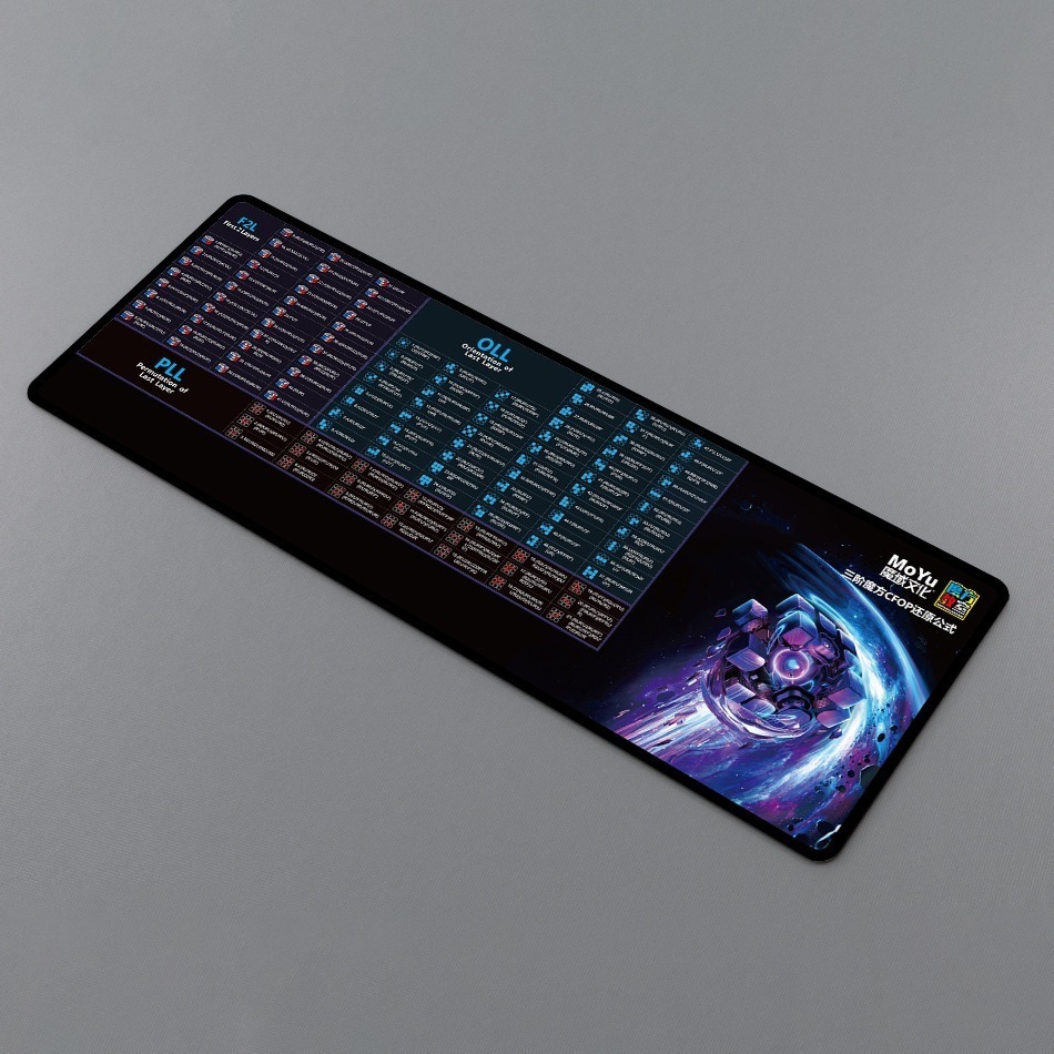【小小店舖】魔域文化 三速CFOP魔方墊 比賽墊 WCA 墊子 大墊 魔術方塊 魔方 速解 比賽 滑鼠墊 電腦桌墊 墊子-細節圖6
