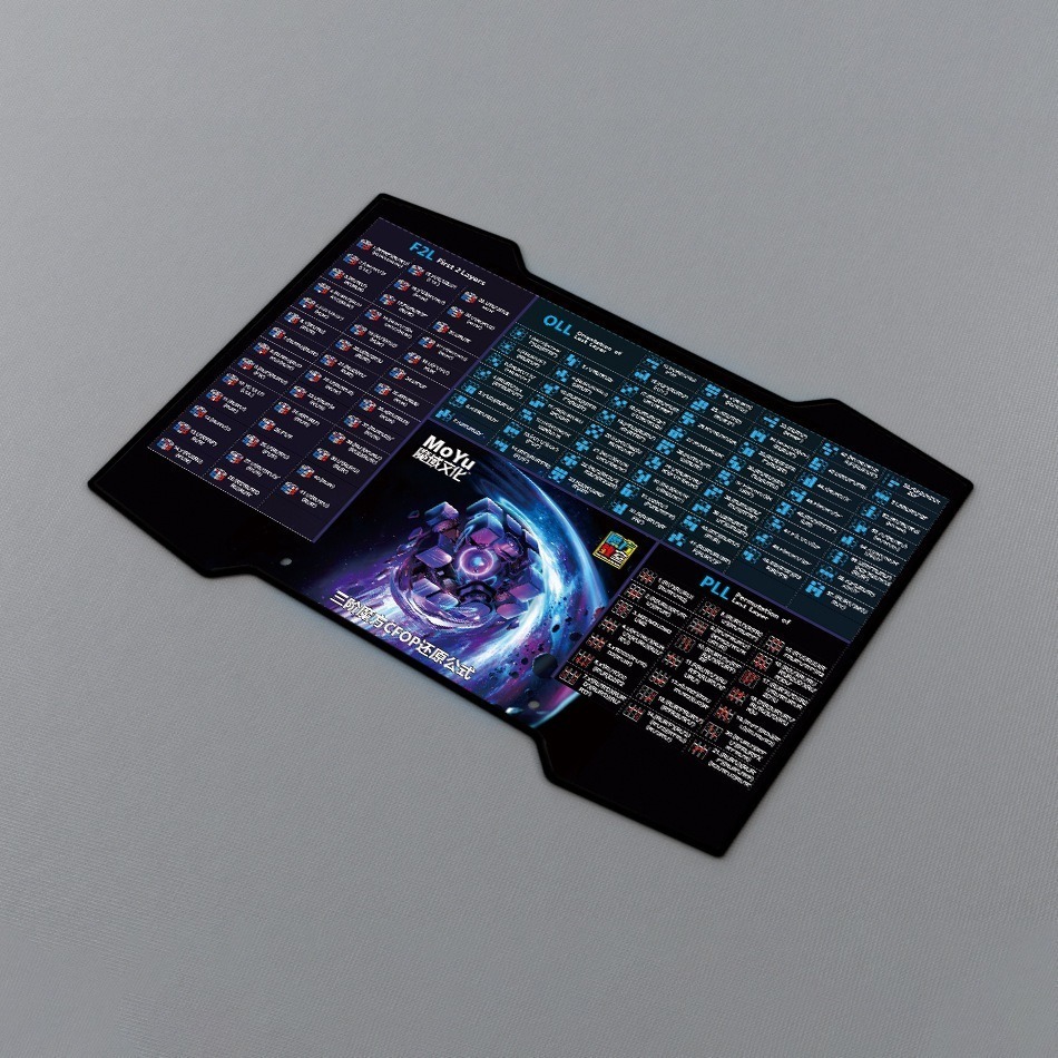 【小小店舖】魔域文化 三速CFOP魔方墊 比賽墊 WCA 墊子 大墊 魔術方塊 魔方 速解 比賽 滑鼠墊 電腦桌墊 墊子-細節圖7