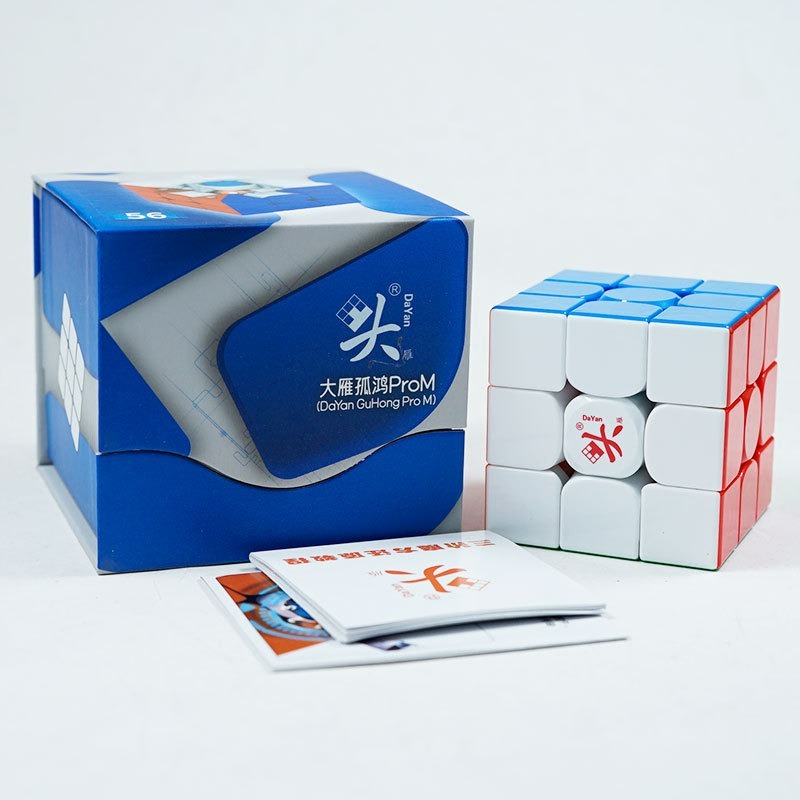【小小店舖】大雁 孤鴻 Pro M 磁力三階 大雁孤鴻 魔方 磁懸浮三階 3階 比賽 益智玩具 魔術方塊 56mm-細節圖5