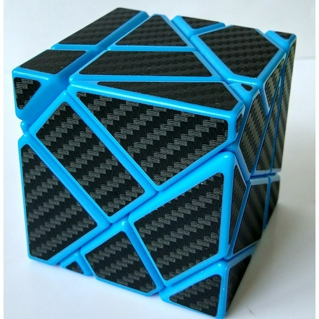 【小小店舖】鬼魔方 三階 黑底白框 白底黑框 ninja ghost cube 3階 碳纖維 魔術方塊 魔方 益智玩具-細節圖2
