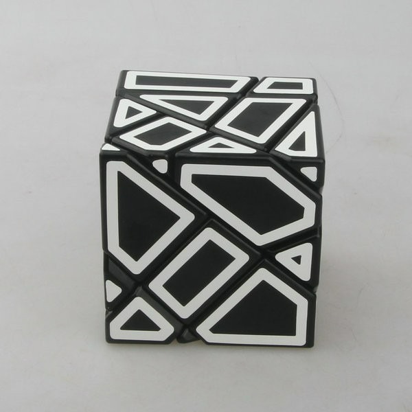 【小小店舖】鬼魔方 三階 黑底白框 白底黑框 ninja ghost cube 3階 碳纖維 魔術方塊 魔方 益智玩具-細節圖3