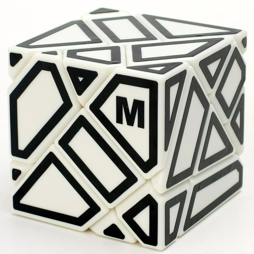【小小店舖】鬼魔方 三階 黑底白框 白底黑框 ninja ghost cube 3階 碳纖維 魔術方塊 魔方 益智玩具-細節圖5