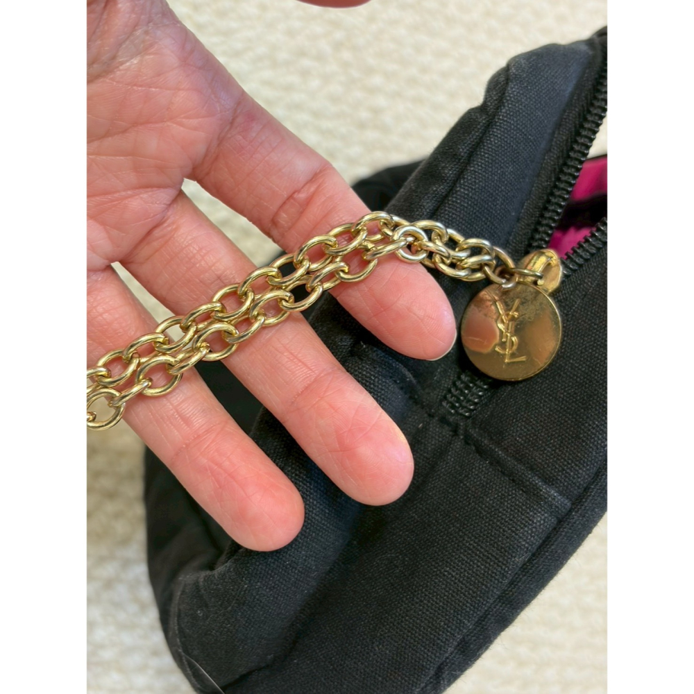 二手包🎠兒童包包x3入(玲娜貝爾手提包/NET貓咪肩背包/斜挎包)+YSL化妝包-細節圖4