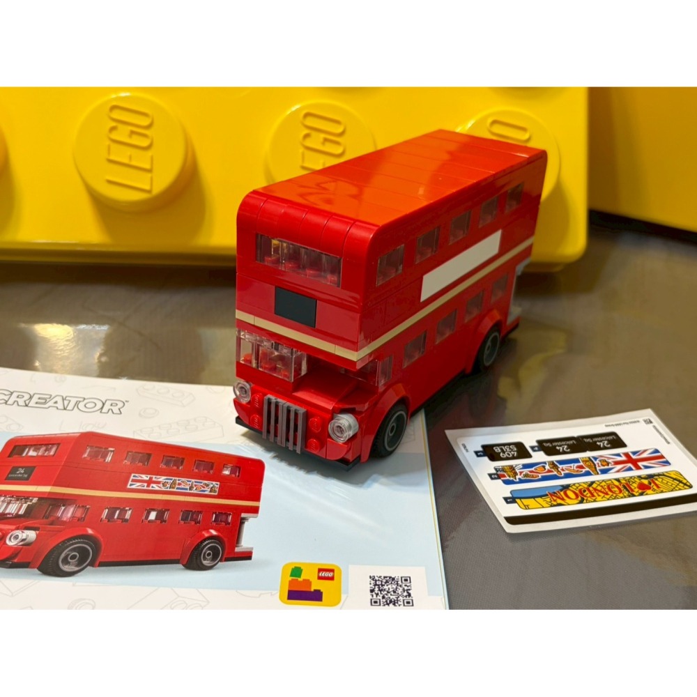 二手樂高LEGO® 40953 Other 倫敦巴士-細節圖3