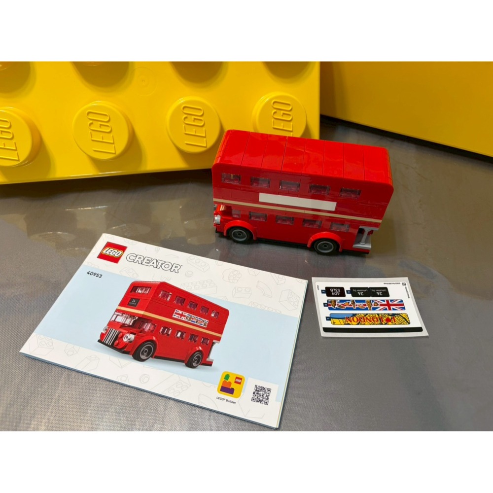 二手樂高LEGO® 40953 Other 倫敦巴士-細節圖4