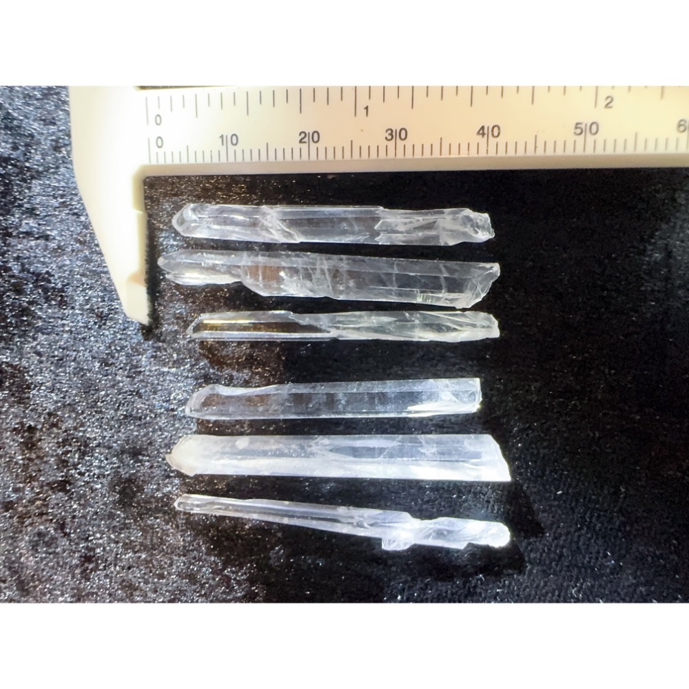 哥倫比亞利姆利亞白6隻水晶小柱-細節圖4