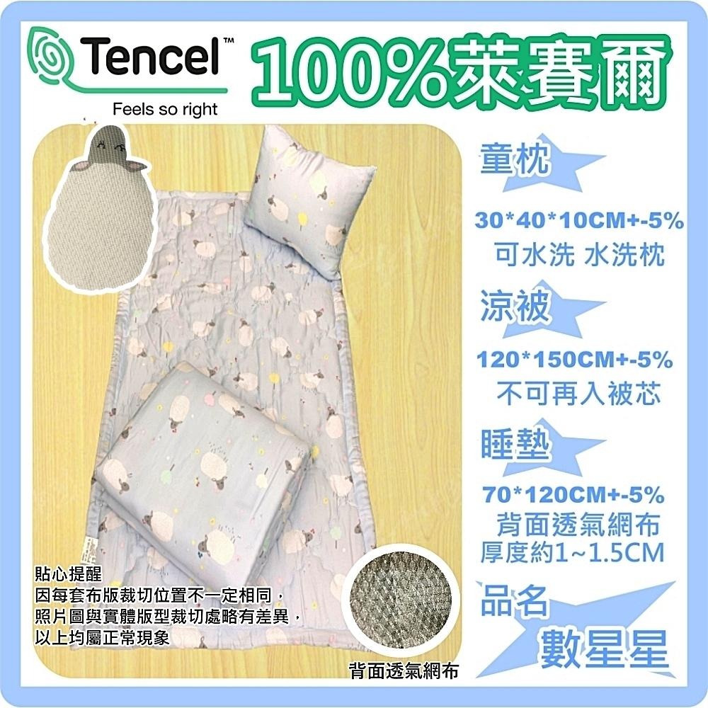 [Tendis]👶100%萊賽爾兒童睡墊三件組👶(附天絲吊牌)-細節圖3