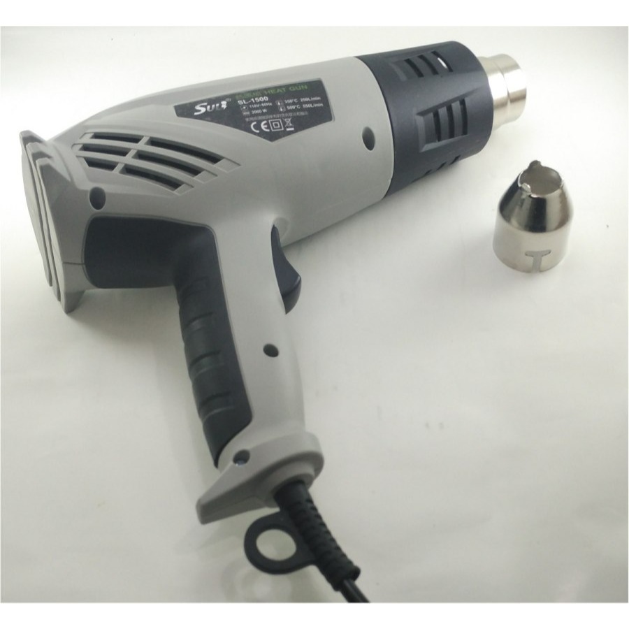 蝦皮太貴開新賣場SULI 速力 SL-1500 熱風槍/高溫吹風機/兩段式可調溫度DIY省錢工具包膜工具-細節圖2