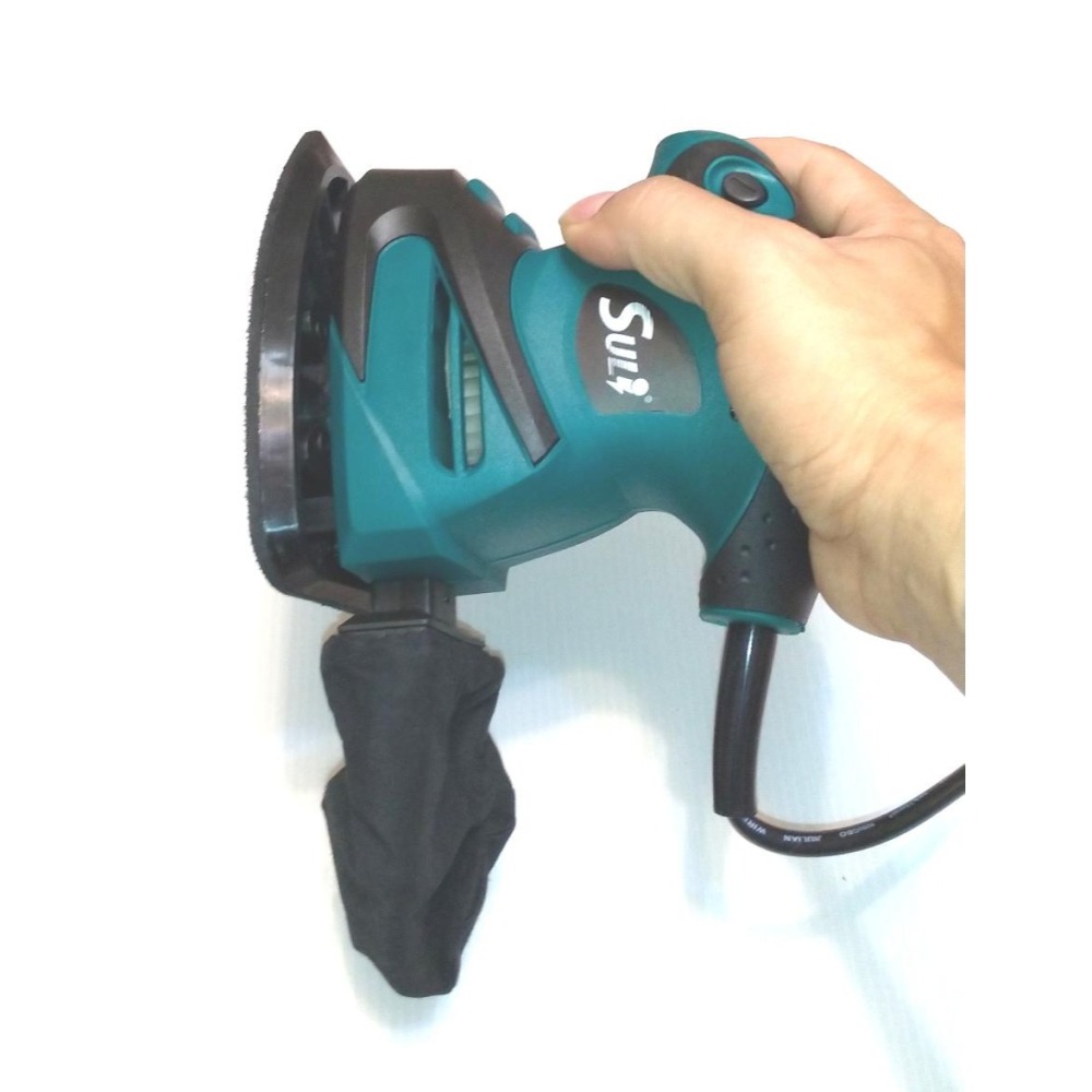 蝦皮太貴開新賣場#生活小舖#SULi 速力工具 SL-B750 插電三角砂紙機 細部 角落 研磨 拋光機牆面磨平機打磨機-細節圖3