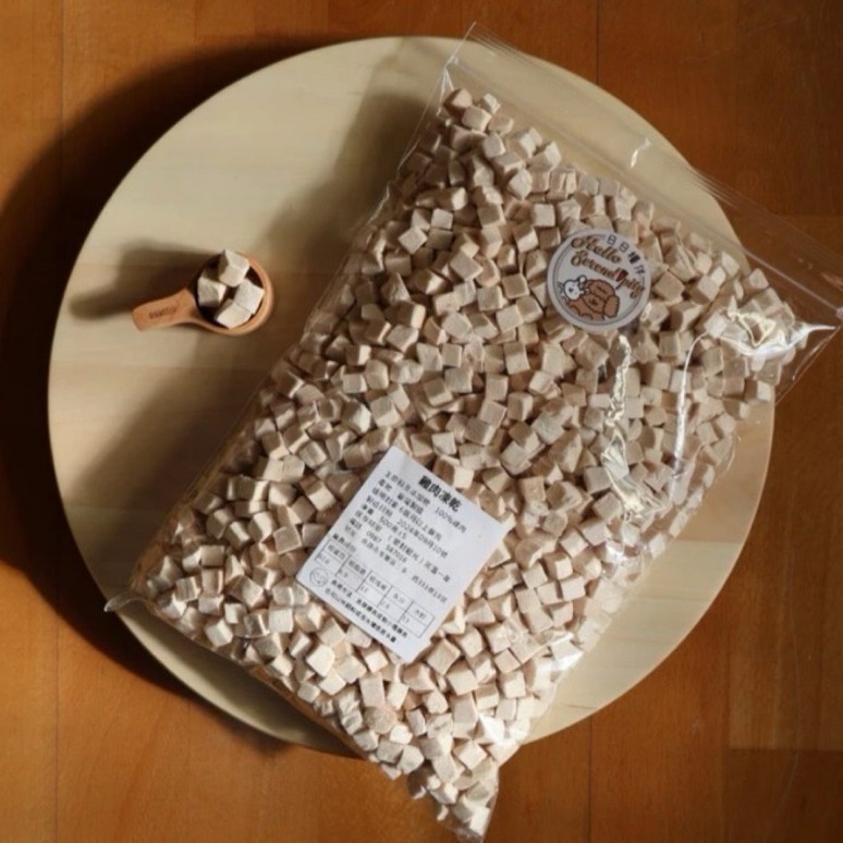 花家-日日糧伴原肉手作凍乾500g-雞肉丁/雞肉塊/雞柳條-細節圖2