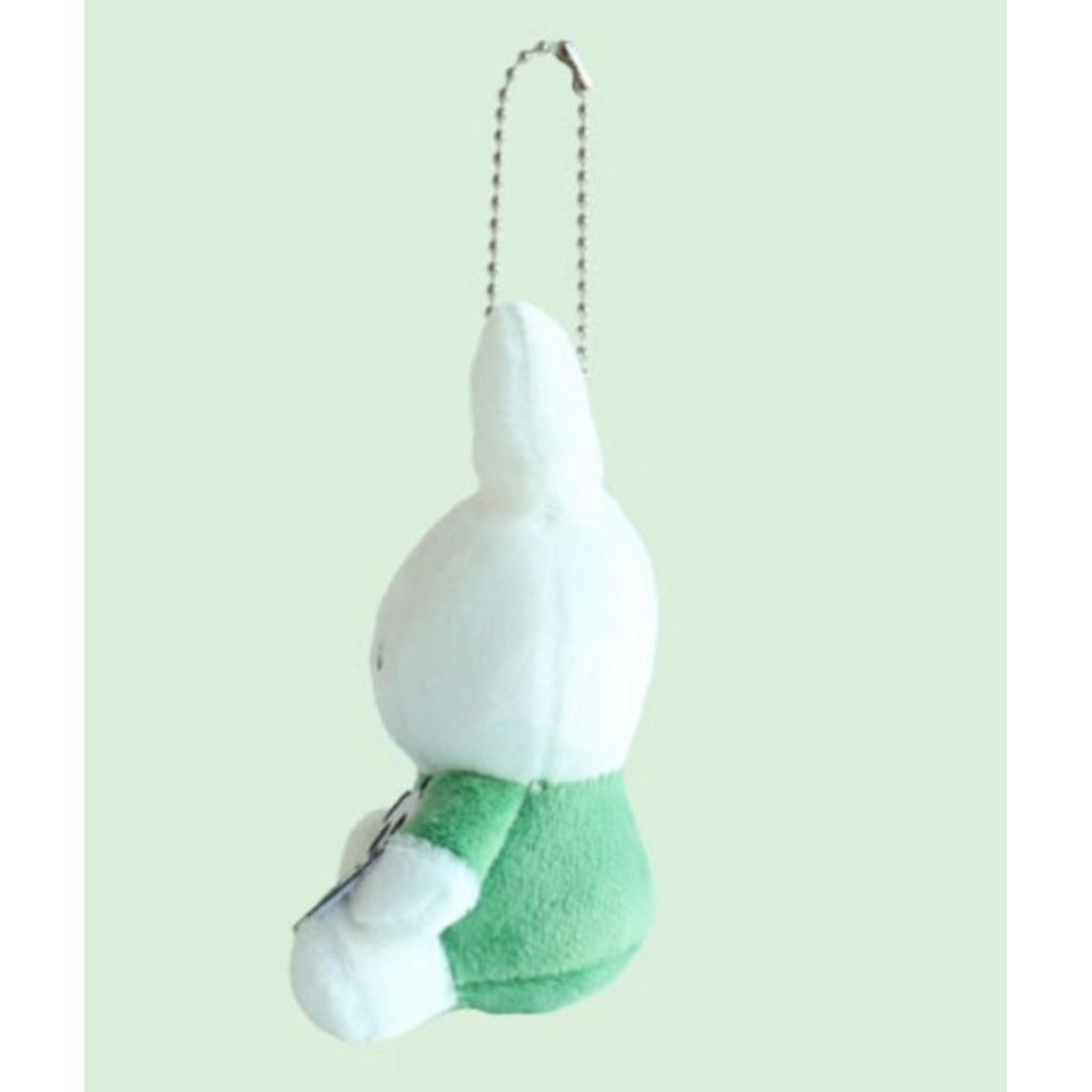 花點甜-現貨（防偽貼紙） Miffy米飛 抱著好友系列 企鵝 熊貓米飛兔絨毛鑰匙圈/ 生日禮物 絨毛娃娃 收藏玩偶-細節圖6