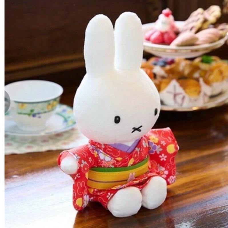 花點甜-Miffy米飛兔日式和服正裝絨毛娃娃/ 2款式 絨毛擺飾 收藏玩偶 日本限定-細節圖2