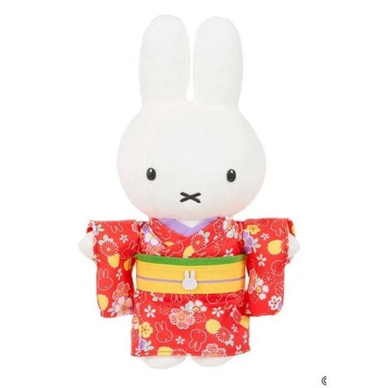 花點甜-Miffy米飛兔日式和服正裝絨毛娃娃/ 2款式 絨毛擺飾 收藏玩偶 日本限定-細節圖3