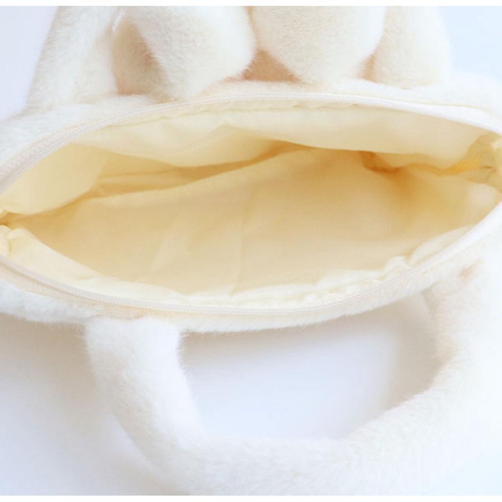 花點甜-現貨（防偽貼紙） Miffy 米飛兔絨毛玩偶吊飾鑰匙圈10公分（3色）/ 手提包/造型相機化妝包-細節圖6