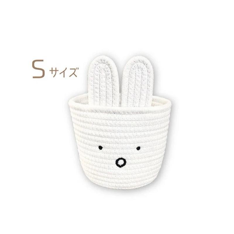 花點甜-預購 日本Miffy 米飛兔收納籃 /S迷你收納籃/M桌上收納筐/L衣服收納籃-細節圖6