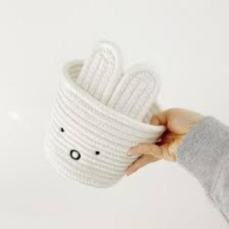花點甜-預購 日本Miffy 米飛兔收納籃 /S迷你收納籃/M桌上收納筐/L衣服收納籃-細節圖9