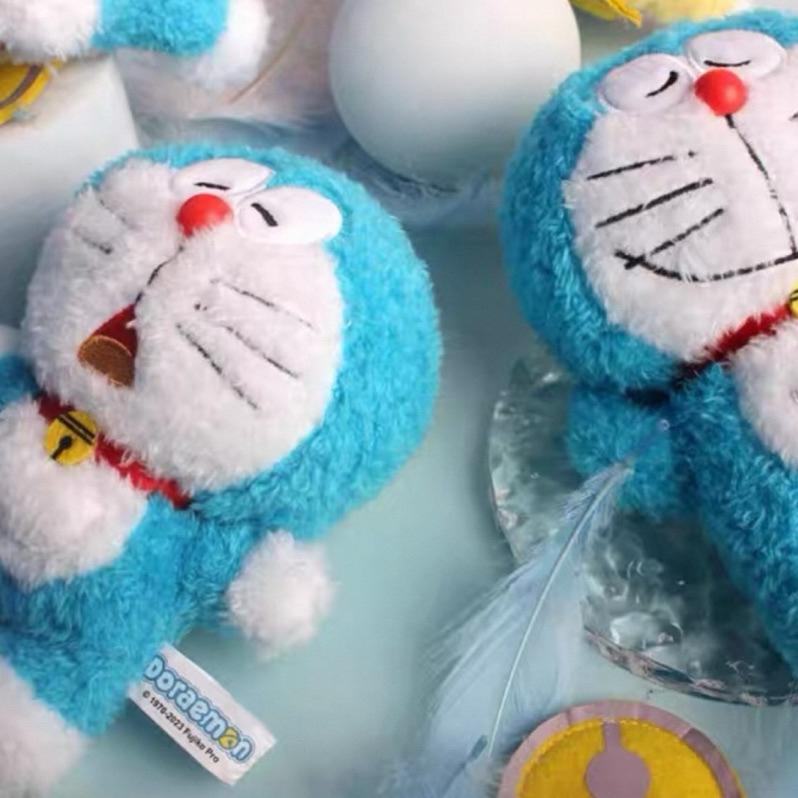 花點甜-（請先私訊詢問）哆啦A夢軟萌磁吸絨毛公仔15公分/可當冰箱貼/居家擺飾/玩偶收藏-細節圖2