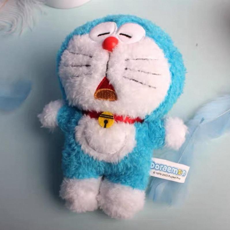 花點甜-（請先私訊詢問）哆啦A夢軟萌磁吸絨毛公仔15公分/可當冰箱貼/居家擺飾/玩偶收藏-細節圖4