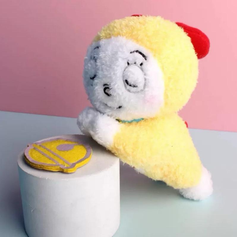 花點甜-（請先私訊詢問）哆啦A夢軟萌磁吸絨毛公仔15公分/可當冰箱貼/居家擺飾/玩偶收藏-細節圖5