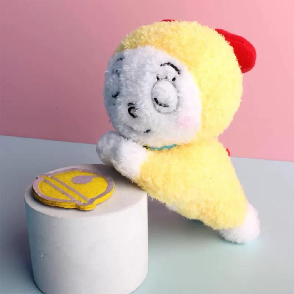 花點甜-（請先私訊詢問）哆啦A夢軟萌磁吸絨毛公仔15公分/可當冰箱貼/居家擺飾/玩偶收藏-細節圖7