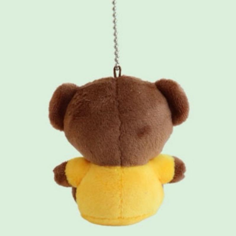 花點甜-現貨（防偽貼紙） Miffy米飛 小熊手指偶絨毛娃娃吊飾鑰匙圈8公分（2色）/生日禮物/包包掛飾/療癒小物-細節圖5