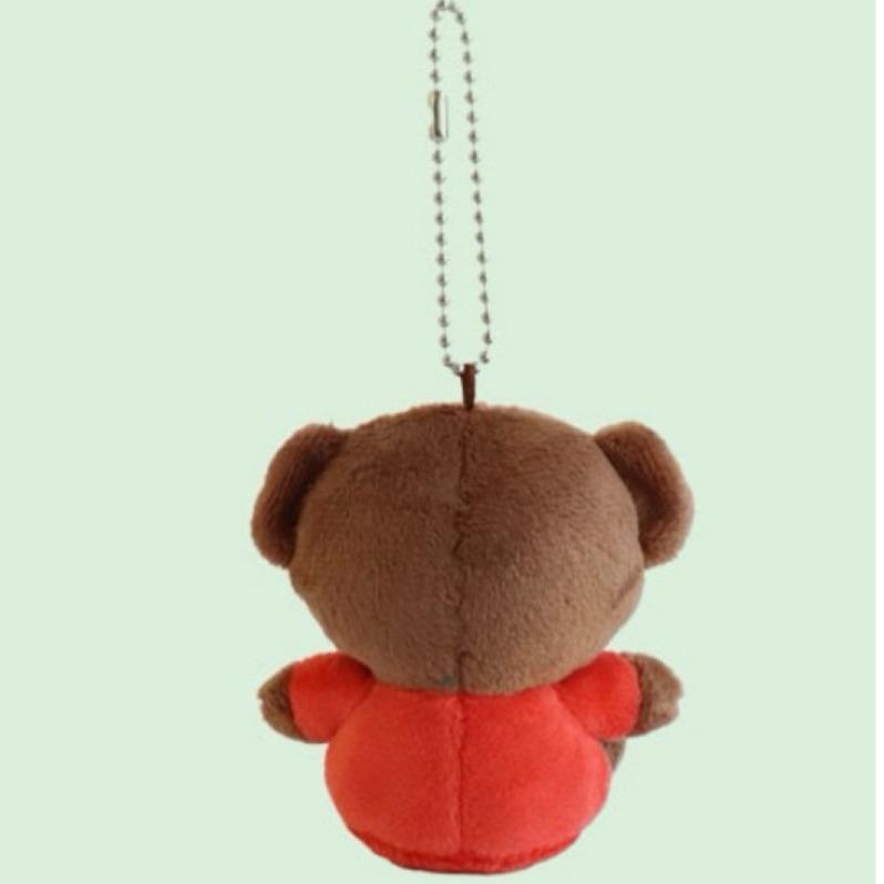 花點甜-現貨（防偽貼紙） Miffy米飛 小熊手指偶絨毛娃娃吊飾鑰匙圈8公分（2色）/生日禮物/包包掛飾/療癒小物-細節圖8