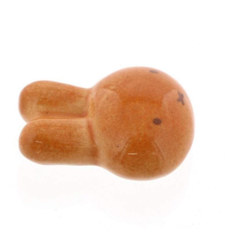 花點甜-現貨 日本製Miffy米飛 米菲兔/小熊/麵包造型美濃燒陶瓷筷子架（三款可選）/結婚賀禮/餐廚用品/裝飾道具-細節圖3