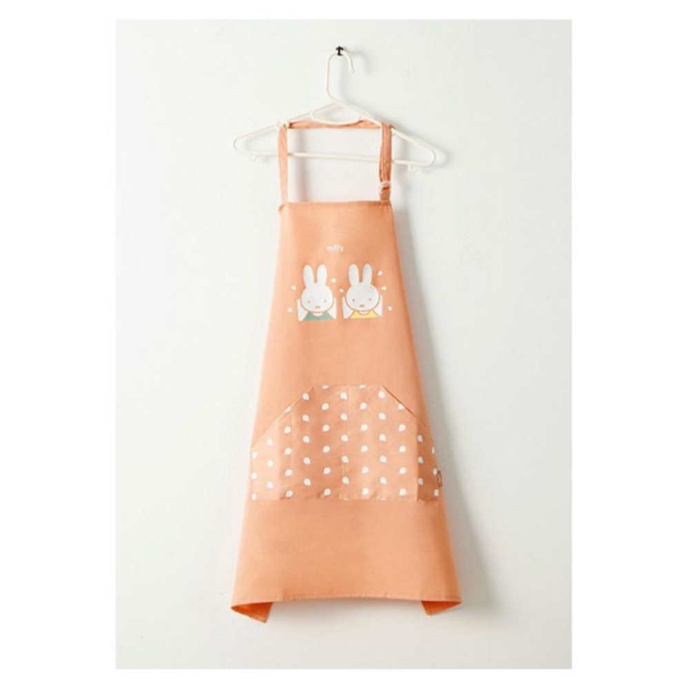 花點甜-現貨 （防偽貼紙）Miffy米飛 可愛暖色療癒係圍裙/廚房烘焙用品/工作服-細節圖3