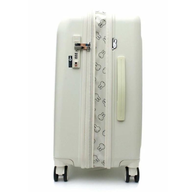 花點甜-日本米飛兔Miffy 輕量行李箱登機箱S/ M/ L號可選 白/黑2色米菲行李箱/登機箱-細節圖6
