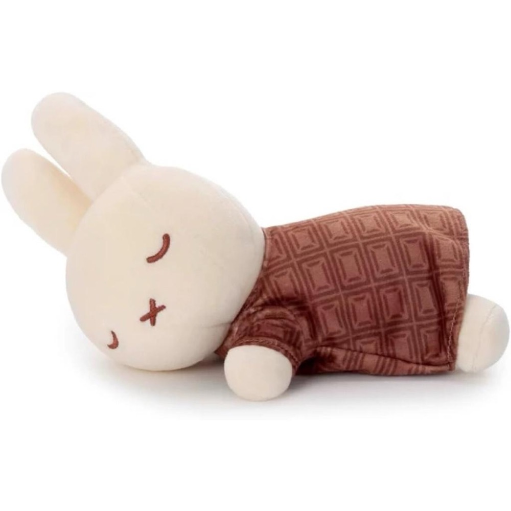 花點甜-現貨 新品日本限定Miffy米飛 Cacao Bruna S 趴睡娃娃2色/生日禮物/玩偶收藏/房間擺飾-細節圖6