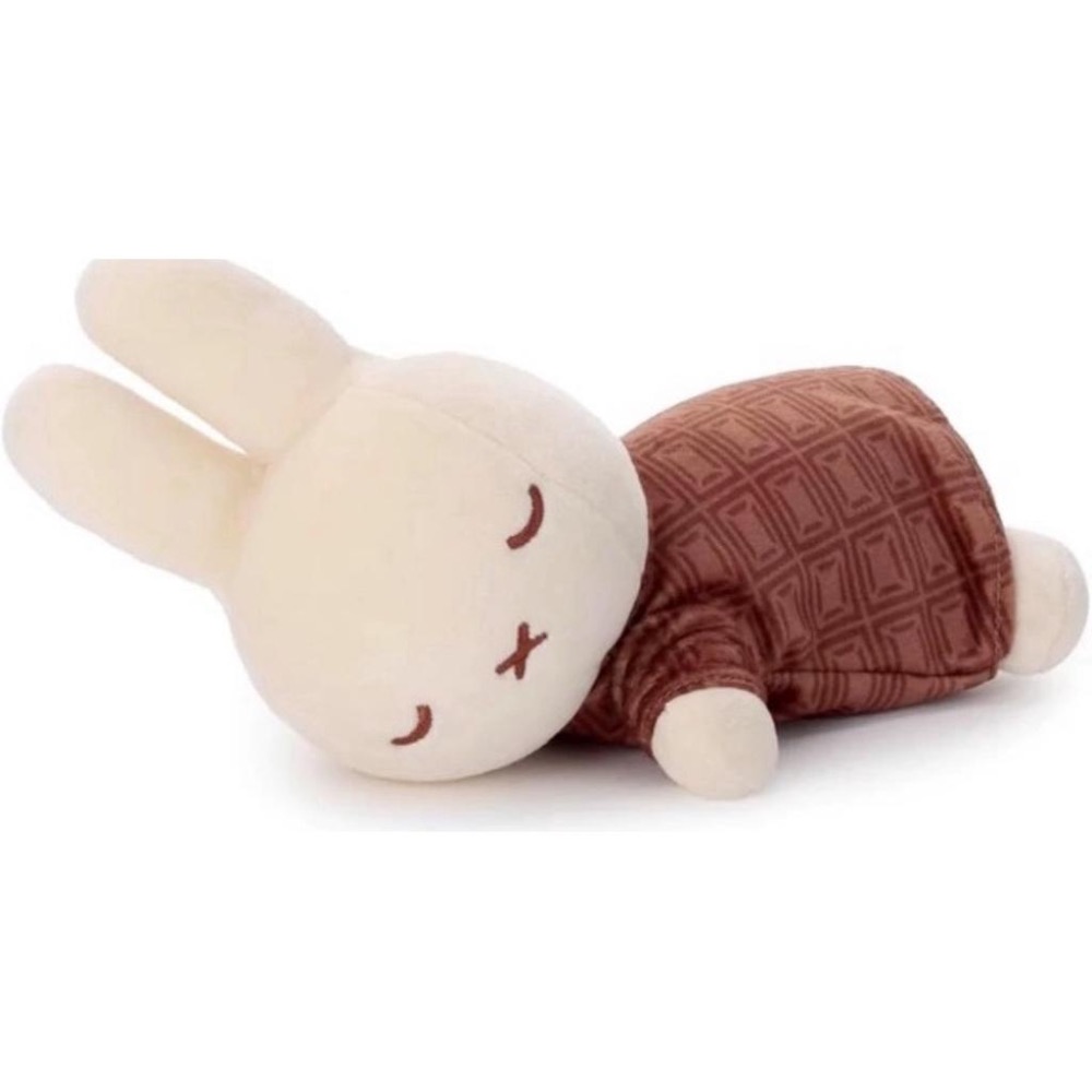 花點甜-現貨 新品日本限定Miffy米飛 Cacao Bruna S 趴睡娃娃2色/生日禮物/玩偶收藏/房間擺飾-細節圖7