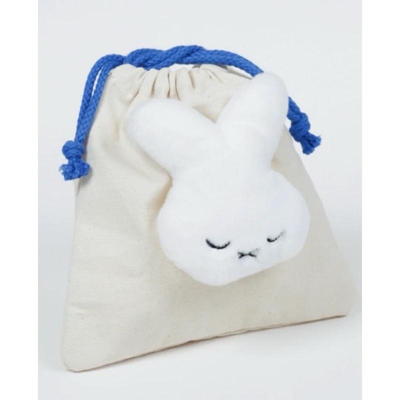 花點甜-（請先私訊詢問）日本Miffy米飛70週年紀念大臉絨毛造型手提袋肩背袋/束口袋/零錢包/收納包-細節圖2