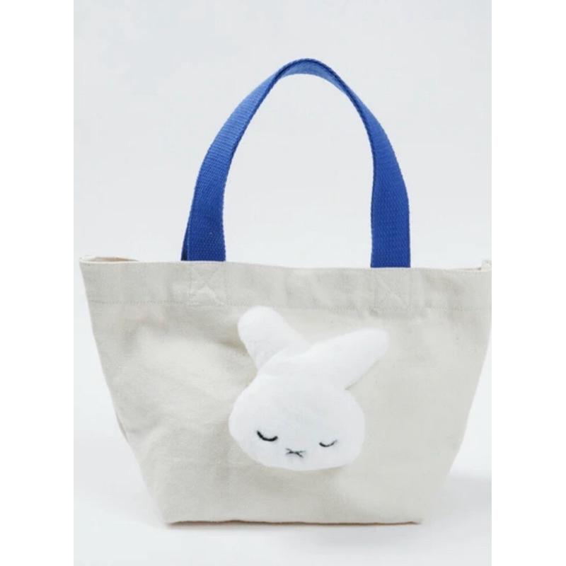 花點甜-（請先私訊詢問）日本Miffy米飛70週年紀念大臉絨毛造型手提袋肩背袋/束口袋/零錢包/收納包-細節圖6